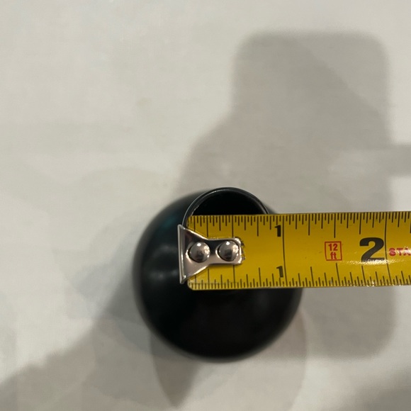 Vintage Gun metal ceramic mod style bud vase. GUC! - Picture 5 of 5